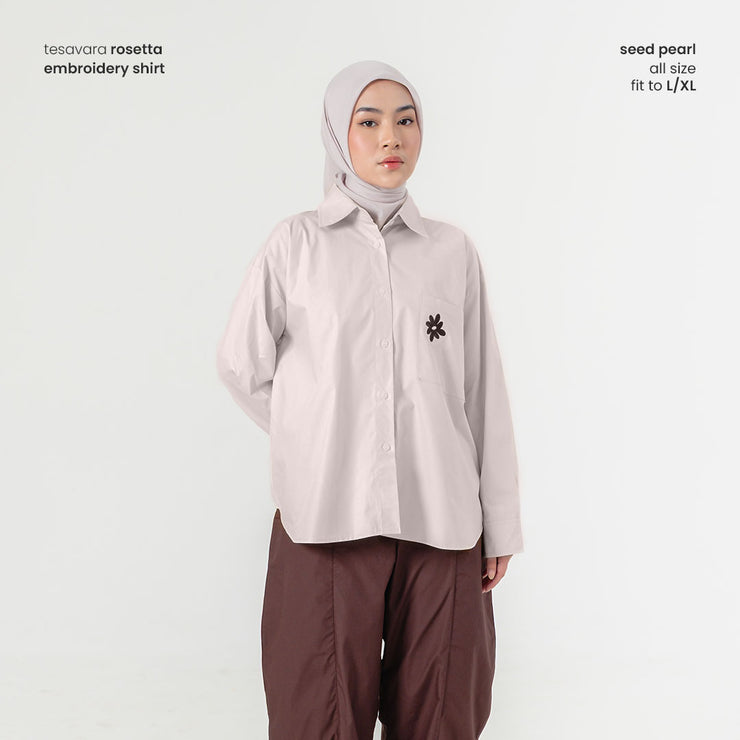 Rosetta Embroidery Shirt