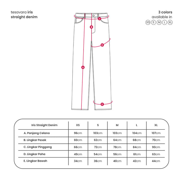 Iris Straight Denim